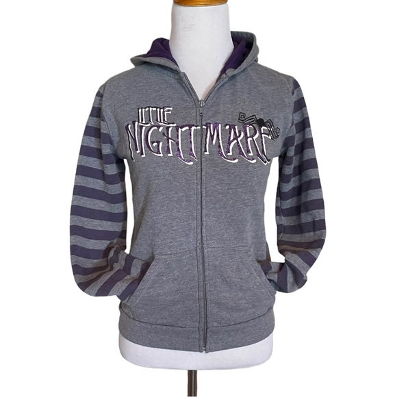 Disney Parks Jack Skellington hoodie Little Nightmare Before Christmas - Picture 4 of 12
